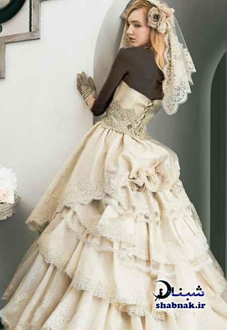 مدل های جدید لباس عروس,انواع لباس عروس