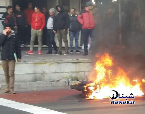 از آتش زدن پاسگاه تا تیراندازی و کشته ها در اعتراضات خیابانی