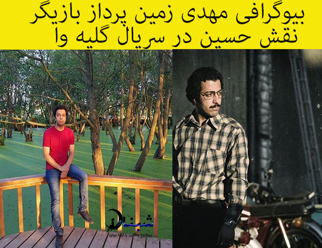 بیوگرافی مهدی زمین پرداز , بازیگر نقش حسین در سریال گلیه وا