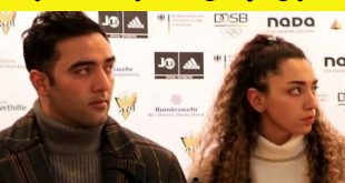 کیمیا علیزاده در کنفرانس مطبوعاتی + ماجرای توهین همسرش