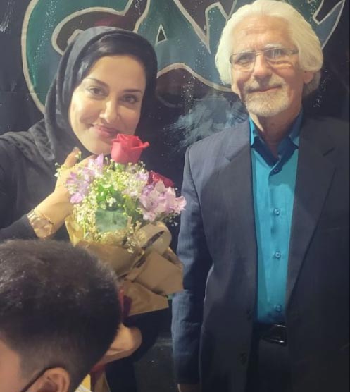 محمد حسین حسینی بازیگر در کنار آشا محرابی